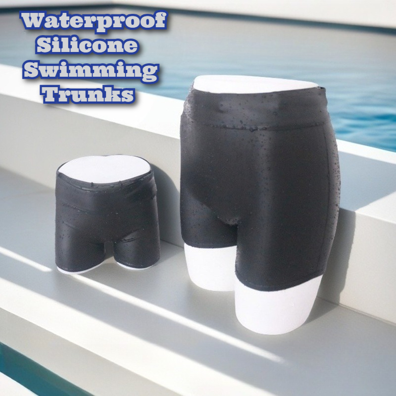 Swim Trunk Quick Dry - شورت سباحة من السيليكون للنساء والرجال