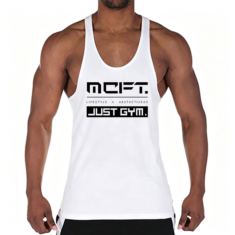 قميص رياضي رجالي قطني بدون أكم - مراجعة Tank Top Muscle وسعره