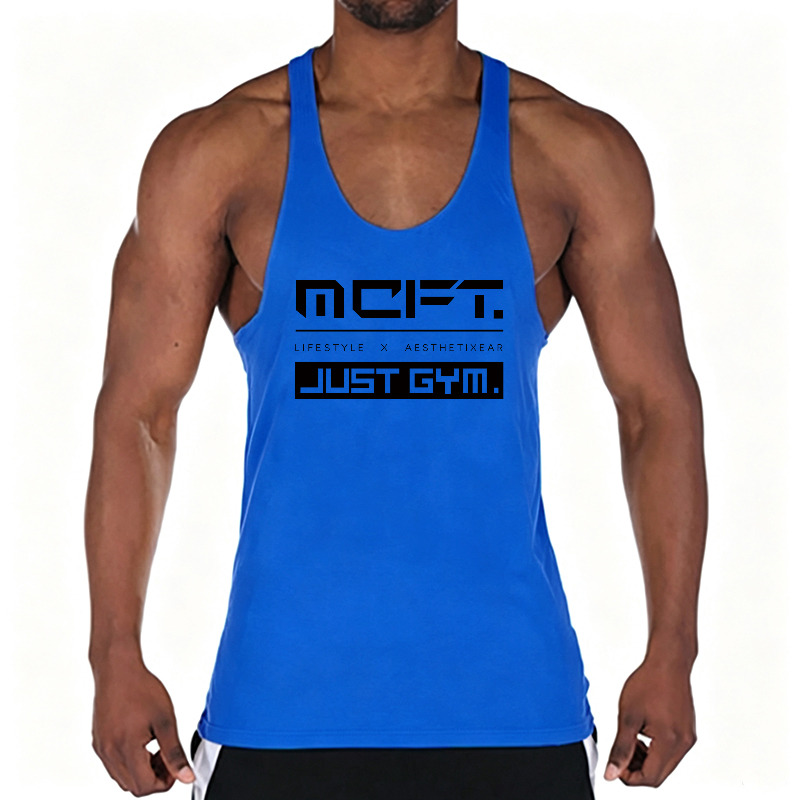 قميص رياضي رجالي قطني بدون أكم - مراجعة Tank Top Muscle وسعره