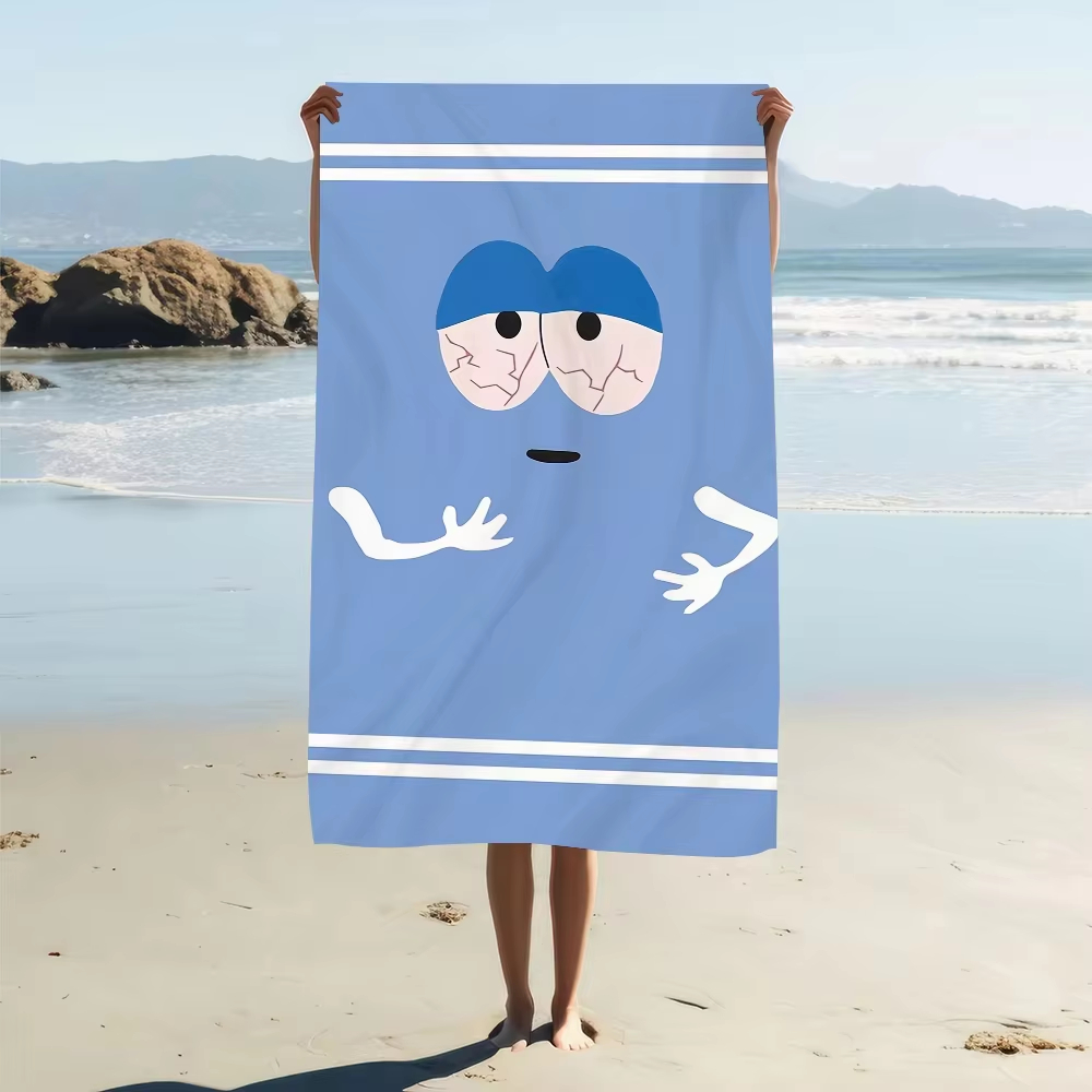 منشفة على شكل حرف T بتصميم كرت - مراجعة Beach Towel Large وسعره