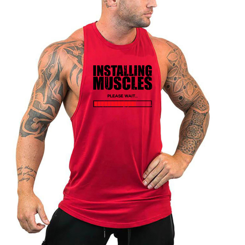 تركيب العضلات يرجى الانتظار طب - مراجعة Tank Top Muscle وسعره