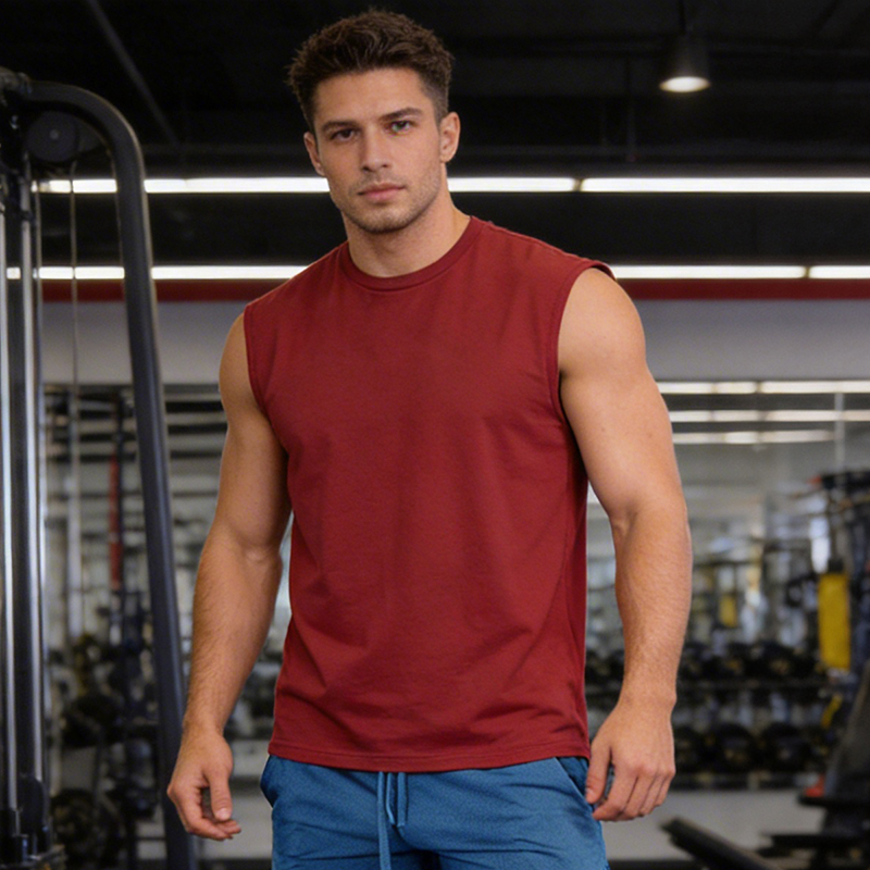 قمصان رياضية رجالية بدون أكمام - مراجعة Tank Top Muscle وسعره